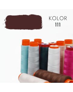 Nici poliestrowe Amann typu belfil-s nr 111 - śliwkowe